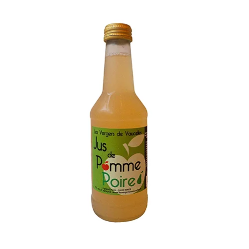 Jus de pomme poire des vergers de Vaucelles